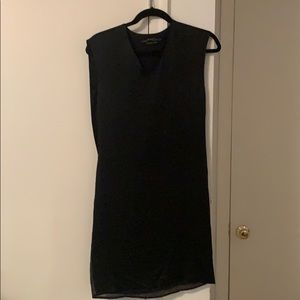 all saints dress. molds to the body.